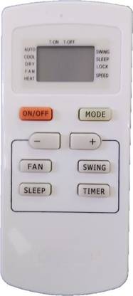 PP COMPATIBLE TO GREE BLUESTAR AC 189.Old remote must be exactly same . Send old remote photo at 9822247789 WHATSAPP for verification. Remote Controller