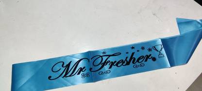 Exquisite Mr. Fresher Party Sashes for College Farewell/ College Parties