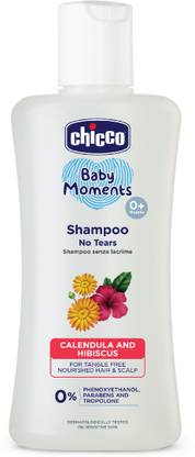 Chicco No-Tears Shampoo for Baby, Phenoxyethanol & Paraben Free, 0M+