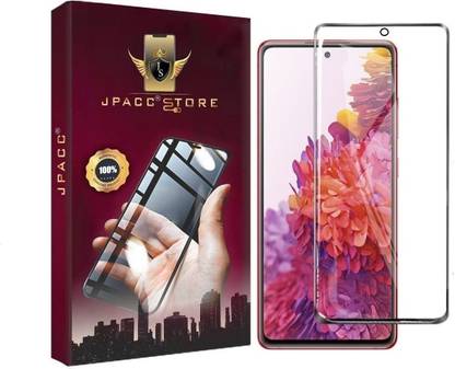 JPACC Edge To Edge Tempered Glass for Premium Tempered Glass Screen Protector Full Coverage 9H Edge To Edge Temper Glass Guard With INSTALLATION KIT For A51 / M31S, SAMSUNG GALAXY A51, SAMSUNG GALAXY M31S