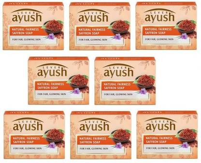 Lever Ayush saffron 100gm pack of 8
