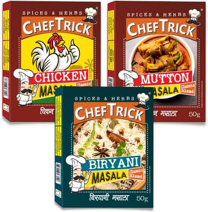 CHEFTRICK Chicken, Mutton, Biryani Masala