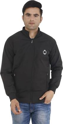 RKM STORE Solid Men Wind Cheater