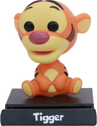 GCT Tiger Tigger Bobble Head with Mobile Holder (SH-1) Cartoon Action Figure Toys