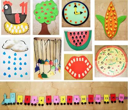 Digitox Kits "Numbers 11-20" Multi-Colored Art & Craft for Kids