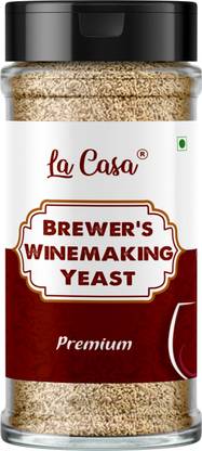 La Casa Brewer's Yeast for Winemaking | High Tolerance upto 15% ABV | Yeast Solid