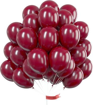 Baloons Solid METALLIC WINE BALLOONS Balloon