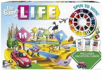 Orbotech The Game of Life Game Family Board Game for 2-4 Players Indoor Game Educational Board Games