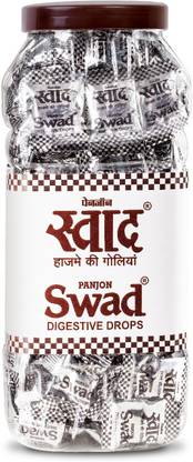 SWAD Original Digestive Candy |Authentic & Regular Khatti Mithi Toffee Jar Candy