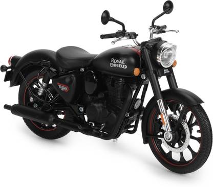 ROYAL ENFIELD J1A Scale Model Dark Stealth Black Car Hanging Ornament