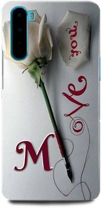JUGGA Back Cover for OnePlus Nord, M LOVES M NAME,M NAME, M LETTER, ALPHABET,M LOVE M NAME