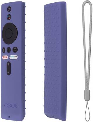 Oboe Front & Back Case for Xiaomi Mi TV Remote Netflix/Amazon Model 4X (65,55,50,43 inch) 4A(40 inch) Cover