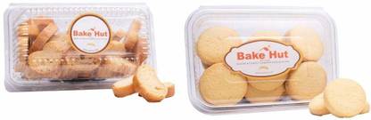 Bake Hut GarlicToast+Shrewsbury Cookies Biscuit