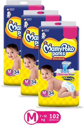 MamyPoko Pants Standard Diaper Adult Diapers - M