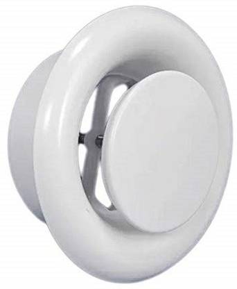 KIRMANI Ducting Cover-Exhaust Ceiling Diffuser Ventilation Cover 6 Inches for In Line 150 mm Exhaust Fan