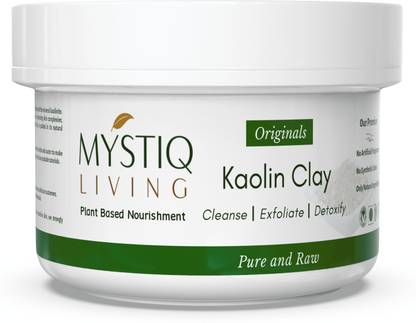 Mystiq Living Kaolin Clay Powder | Chinni Mitti | For Face Pack | Hair Pack | DIY Products