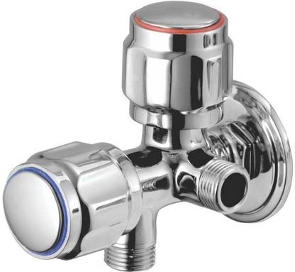 Amber Deluxe 2 in 1 Angel Cock Angle Cock Faucet