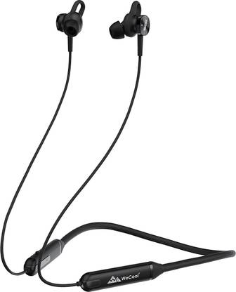 WeCool N1 Neckband with 9 hours Playback,Fastcharging and dual pairing,Magnetic earbuds Bluetooth