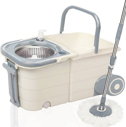 V-MOP Twin Double Bucket Mop Set-01 Mop Set