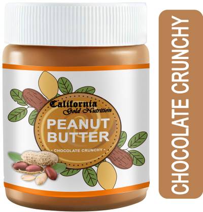 California Gold Nutrition Chocolate Crunchy Peanut Butter 1Kg Pack Of 2 | Rich in Protein Advanced