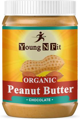 Young N Fit Chocolate Peanut Butter 450g | Non GMO Peanut Butter| Rich in Protein Advanced
