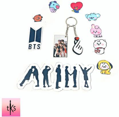 The KALAM Store Official Merchandise BTS Keychain C Key Chain