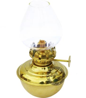 Stark Export House oil lamp lantern 6 Inch Gold Brass Table Lantern