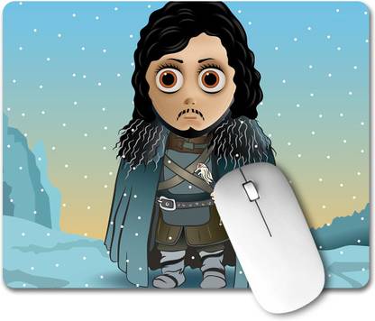 Giftcart Jon Snow (Game of thrones) Non Slip Base Mousepad