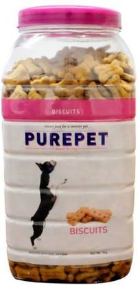 Purepet Mutton Flavour Real Biscuit Chicken Dog Chew