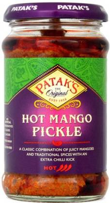 PATAK'S Original Hot Mango Pickle (Imported) Mango Pickle