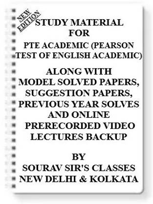 स्टडी मटेरियल ऑन Pte एकेडमिक (पियर्सन टेस्ट ऑफ इंग्लिश एकेडमिक) [पैक ऑफ 4 बुक्स] विथ मॉडल क्वेश्चन पेपर्स + टॉपिकवाइज़ एनालिसिस + Mcq क्वेश्चन्स+ स्पेशल प्रैक्टिस सेट