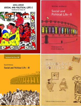 Ncert Textbook For Class 6TH TO 9TH ( Political Science) Combo Set OF 4 (Paperback, NCERT)