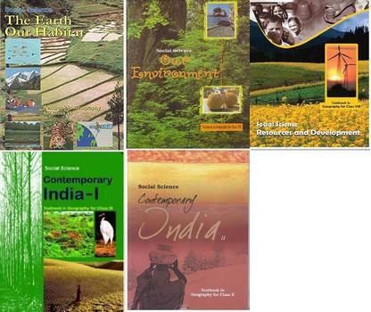NCERT ज्योग्राफी बुक्स सेट ऑफ क्लास -6 टू 10 फॉर UPSC एग्ज़ाम्स