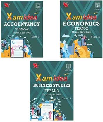 Xam Idea Class 11 (Accountancy, Business Studies And Economics) Term-2 CBSE Exams-2022