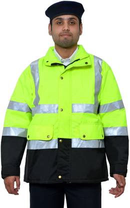 Uniformer Traffic Police Jacket – Monotone High Visibility Safety Jacket