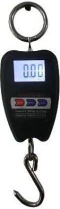 APNA KANHA Digital Mini Hanging Crane Scale Capacity 200kg with LED Display (Black) Weighing Scale