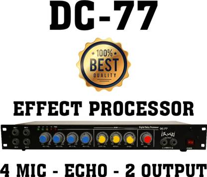 hamid sound kraft DC-77 DIGITAL ECHO MACHINE (EFFECT PROCESSOR) FOR ECHO REVERB CHORUS EFFECTS Digital Sound Mixer