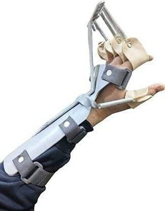 Helrdx Dynamic Cock Up Splint with Finger Extension Assist For Left Hand (One Size) Splints