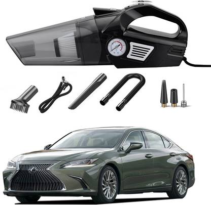 Oshotto 3 in 1 100W OSHO-103/BL Vacuum Cleaner Cum Tyre Inflator for Lexus ES Car Vacuum Cleaner