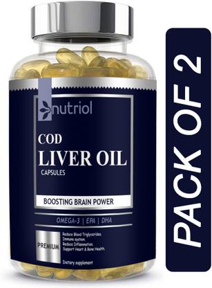 Nutriol Pro Cod Liver Oil Capsules, (B12) Pro