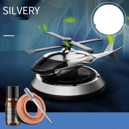 AXWee Universal Car Freshener Aroma Oil Car Aromatherapy Solid Balm Solar Energy Helicopter Ornaments Decoration Auto Perfume Air Outlet Fragrance