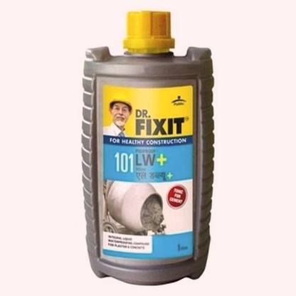 Pidilite Dr.Fixit 101 LW+ Integral Liquid WaterProofing Compound Pack Of 1 5 LTR Crack Filler