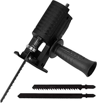 Jigsaw Adaptor Easy Convertor attachment & suitable for all chuck type drill machine With 3 free bladessuper pack Rotary Bit Set