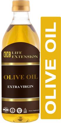 Life Extension Extra Virgin Olive Oil | Imported From Spain 1000ML Pro Olive Oil Plastic Bottle