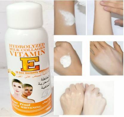 Wokali Hydrolyzed milk collagen vitamin e instant whitening spray
