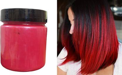 tanvi27 Temporary hair color wax washable instant hair colour Hair Wax Red , RED