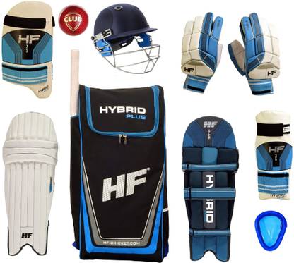 HF HYBRID PLUS NEO Full Size ( Ideal For 15-21 years ) Withour Bat Complete Cricket Kit