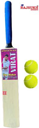 RAJSUKH SPORTS Virat Kohli Cricket bat 4 no With 2 ball (Age Group 5-7 Years) Cricket Kit