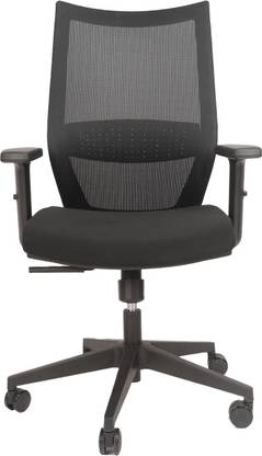Bestor Fully assembled Office Chair Ergonomic Rolling Swivel Task Chair with Armrests Cotton Office Adjustable Arm Chair
