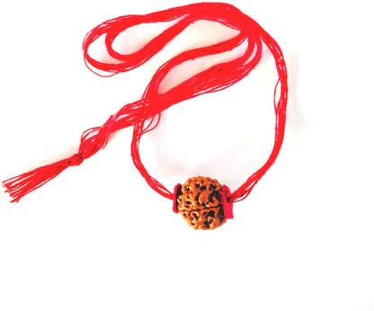 Aastik E Store Nepali Rudraksha Single Bead Mala (Bead Size - 17-21 mm) Wood